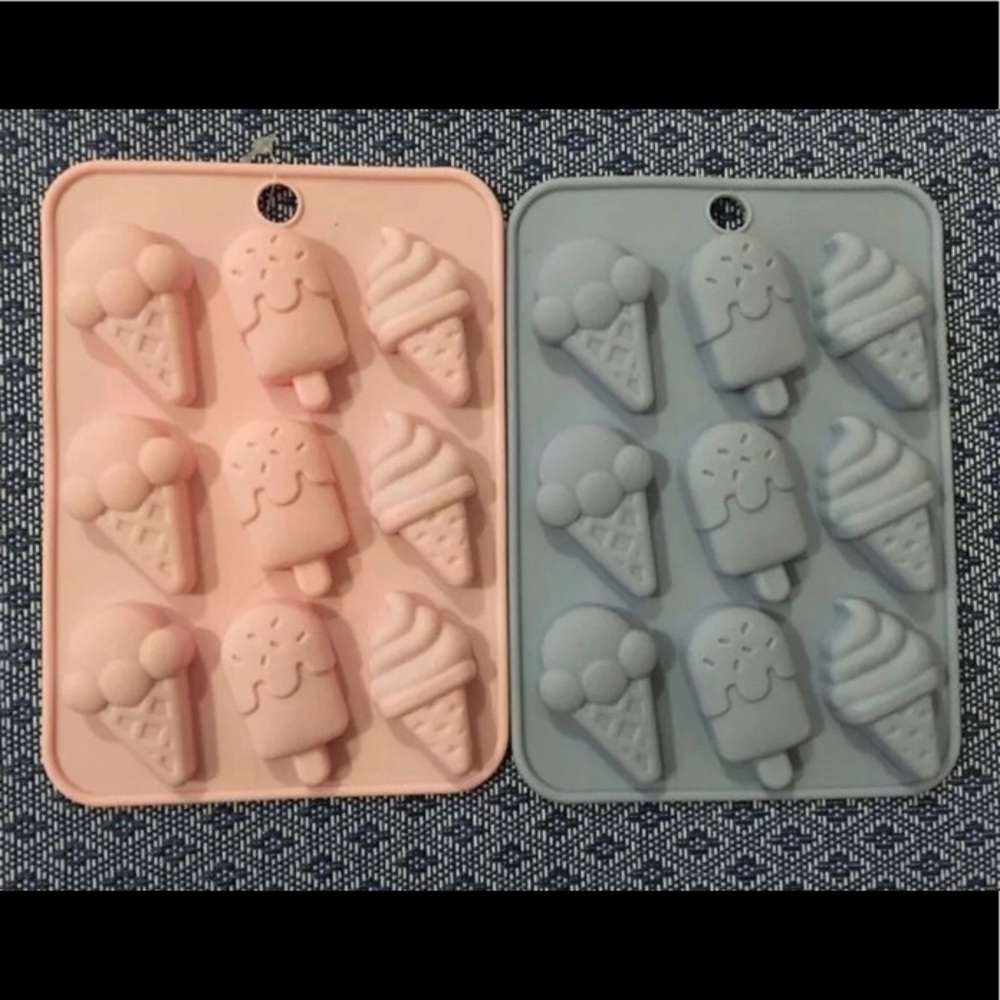 Ice Cream Mini Molds Set of 2